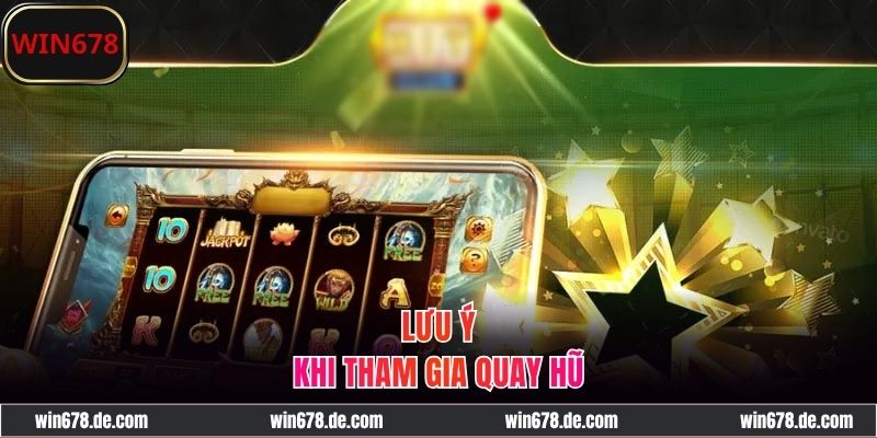 Chú ý khi dùng mẹo săn jackpot hiệu quả